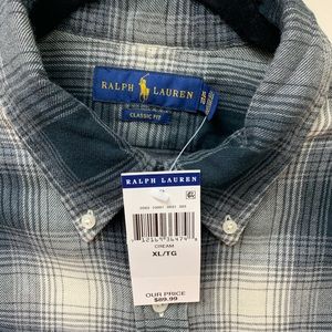 Men’s lightweight flannel shirt